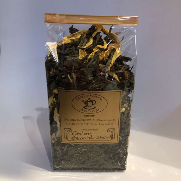 Osiem Skarbow Shaolin herbata zielona z dodatkami