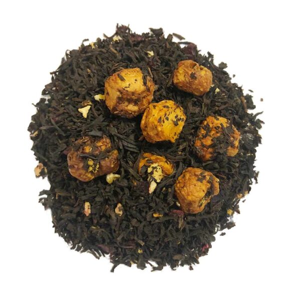 Herbata czarna Assam z wiśnią i figą